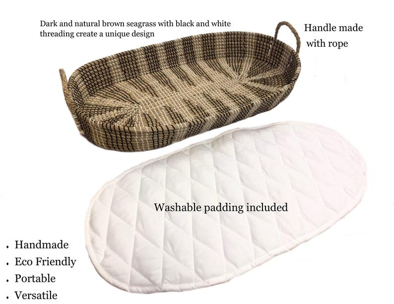 SEAGRASS CHANGING BASKET THE BEST CHOICE FOR YOUR BABY